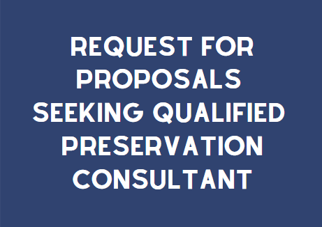 RFP Preservation Consultant