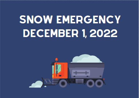 December 1, 2022 Snow Emergency 